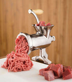 Steel Meat Grinder – Heavy-Duty Manual Mincer for Fresh Cooking